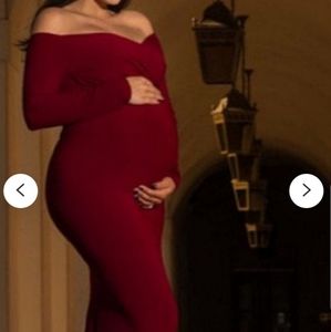 Fitted Maternity Dress